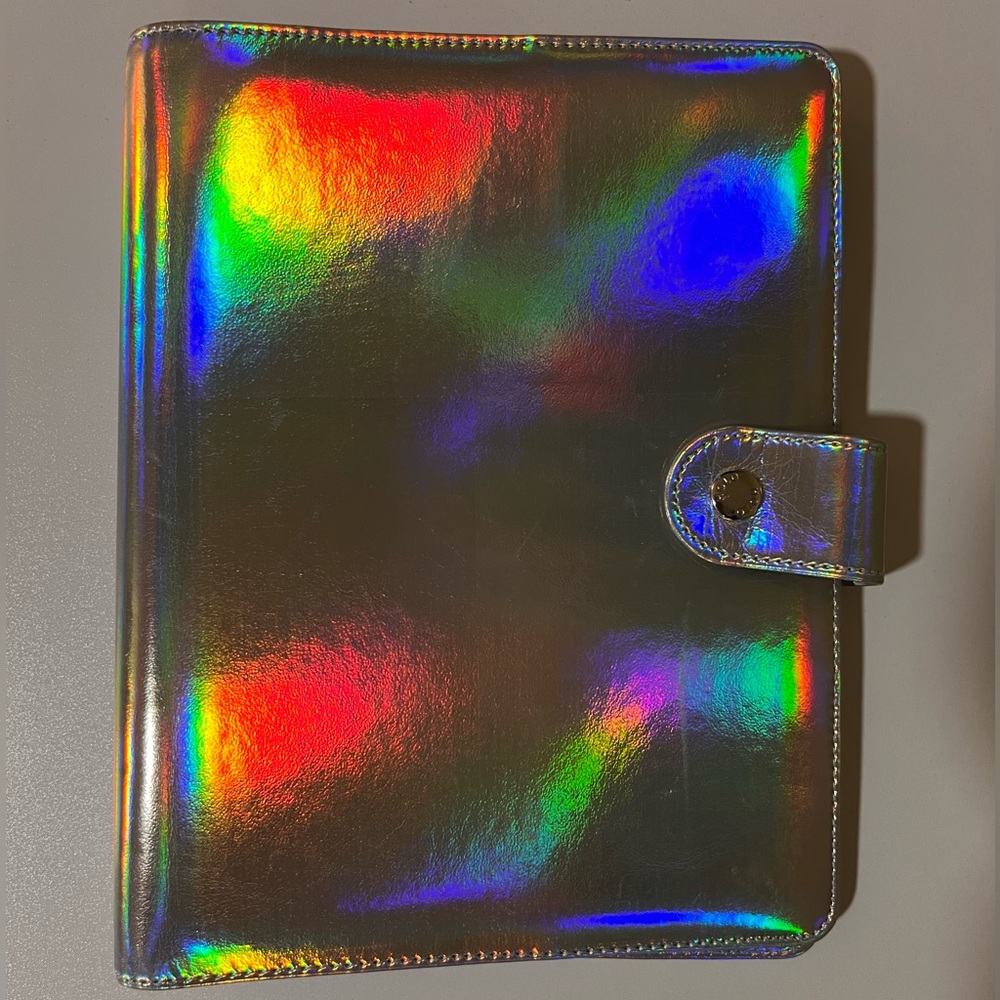 LUCALAB Archive PVC Cover Rose Gold Ring - Hologram
